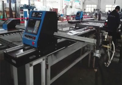 Mesin pemotong plasma cnc meja untuk lembaran tembaga / logam