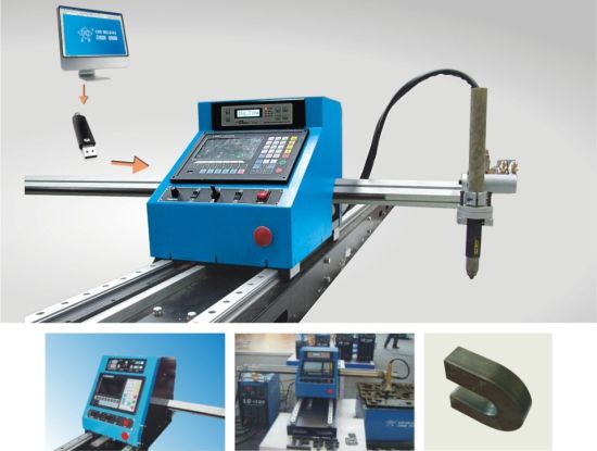 Mesin pemotong profil CNC automatik kecil untuk kepingan logam