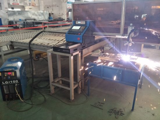 Mesin pemotong plasma CNC logam, dengan pemotongan plasma dan api