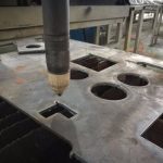 2018 jenis mudah alih jenis Plasma logam pemotong paip mesin, mesin pemotong tiub logam CNC