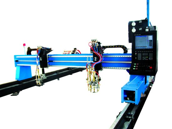 Mesin Pemotongan Plastik CNC Mudah Alih dan Mesin Pemotong Gas Automatik dengan Trek Steel