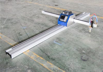 Mesin pemotong meja plasma CNC untuk plat tahan karat / keluli / koperasi