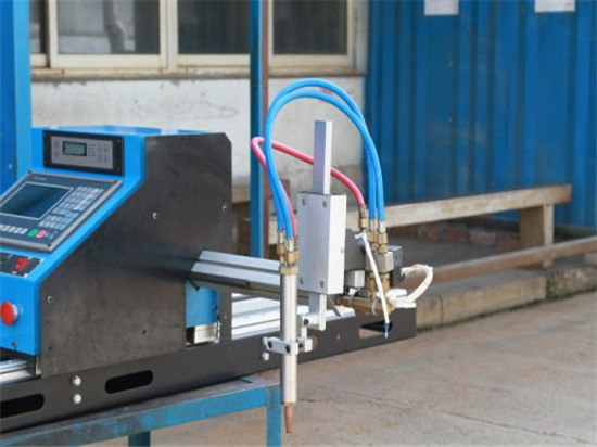 CNC gantry plasma cutting machine untuk lembaran logam besi