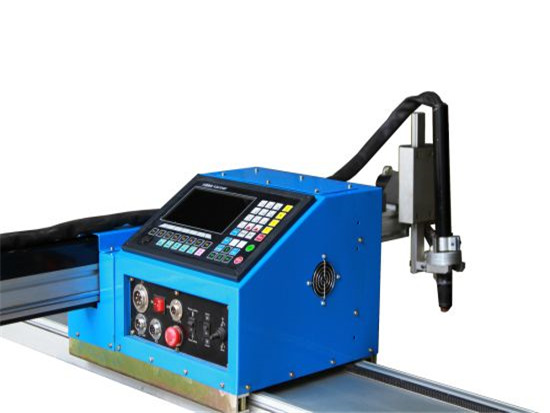 CNC shearing plat keluli memotong mesin plasma mudah alih