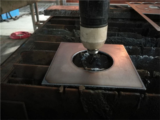 cantilever mudah alih CNC plasma cutting machine untuk, ss ,, profil aluminium