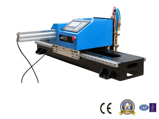 Pemotongan Plastik CNC Portable Cutting Machine Kawalan ketinggian CNC mudah alih pilihan