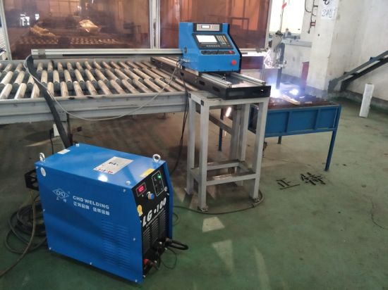 plat besi, keluli karbon, potong aluminium 1325 43,63,100,200A THC cnc plasma cutting machine di China untuk dijual
