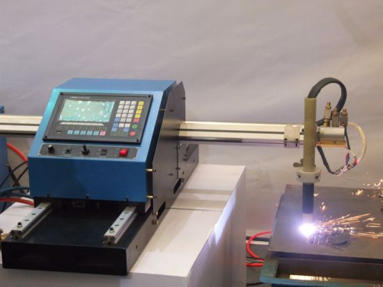 Bossman portable cantilever CNC plasma cutting machine untuk, ss ,, profil aluminium