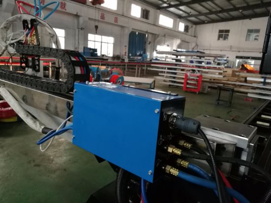 Jiaxin gantry plasma cutting machine cnc plasam mesin pemotong untuk lembaran keluli tahan karat / keluli karbon
