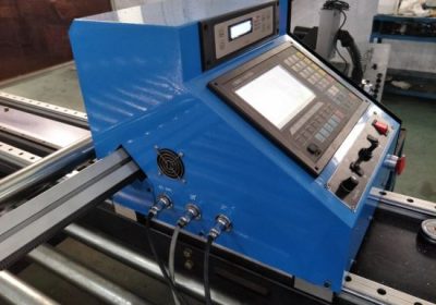 Harga rendah berkualiti rendah mudah operasi gantry cnc plasma pemotong mesin