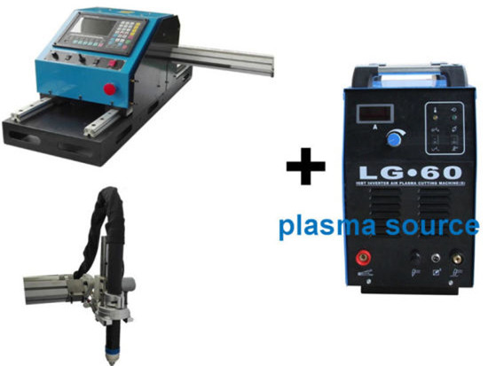 Mesin pemotong CNC plasma pemotong mudah alih