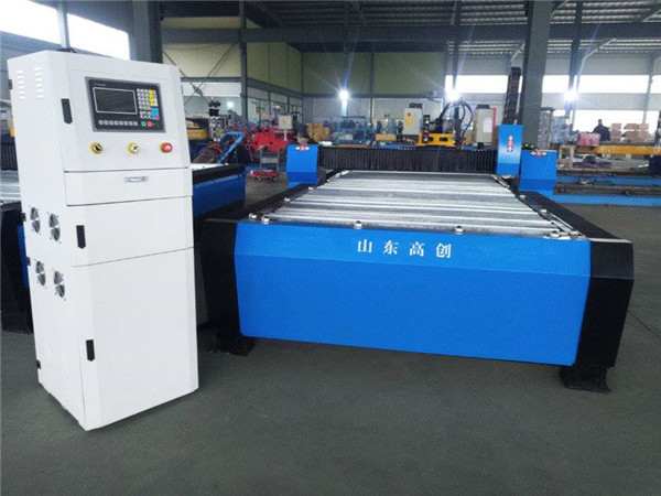China Jiaxin cnc machine Keluli memotong rekabentuk profil aluminium cnc plasma cutting machine