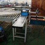 CNC portable plasma / flame cutting machine untuk memotong aluminium