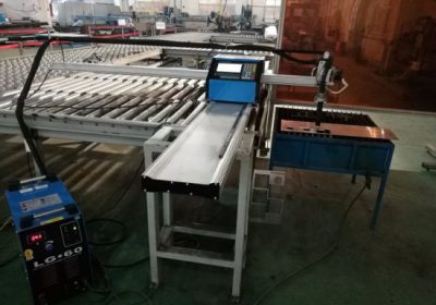 CNC portable plasma / flame cutting machine untuk memotong aluminium