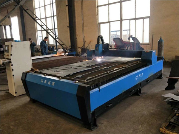 Jiaxin gantri jenis cnc plasma cutting machine komponen kereta / lokomotif / tekanan kapal cnc plasma cutting machine harga