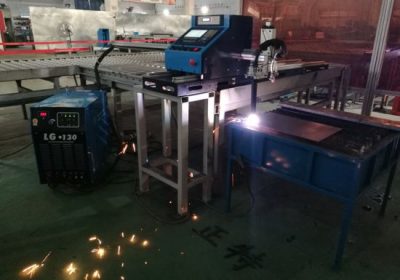 Lembaran logam berkelajuan tinggi cnc plasma memotong mesin kos rendah Mesin pemotong logam